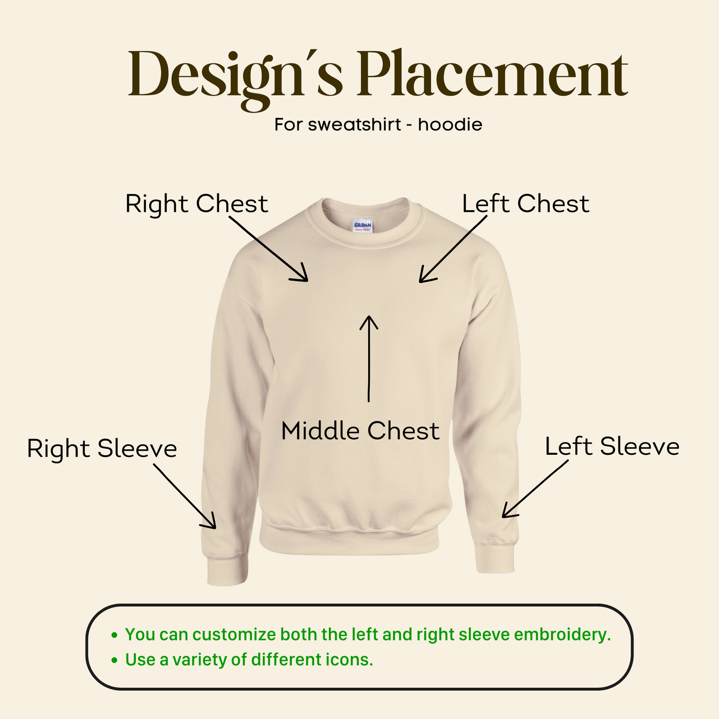 Custom Dog Embroidered Sweatshirt/Hoodie - Gift for Dog Pet Lover