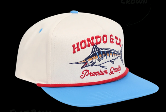 Vintage Marlin Rope Hat