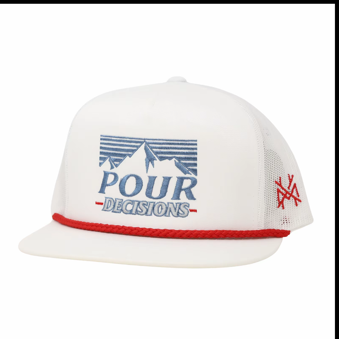 Pour Decisions Embroidered Trucker Hat snapback Adjustable
