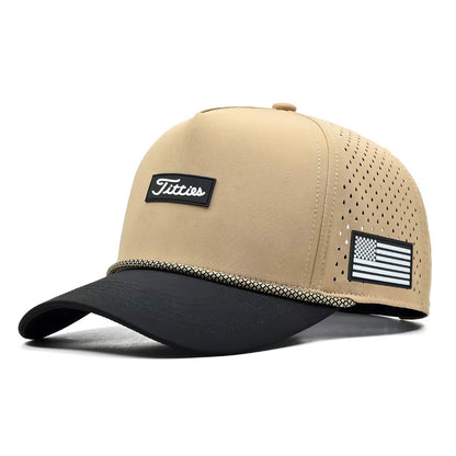 Curves & Clubs Tan Titties Golf Hat