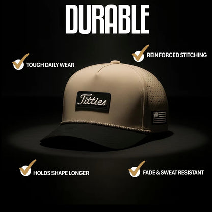 Curves & Clubs Tan Titties Golf Hat