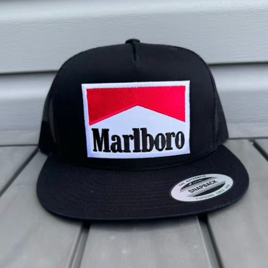 Vintage Marlboro White Unisex All-Season Trucker Hat Baseball Cap