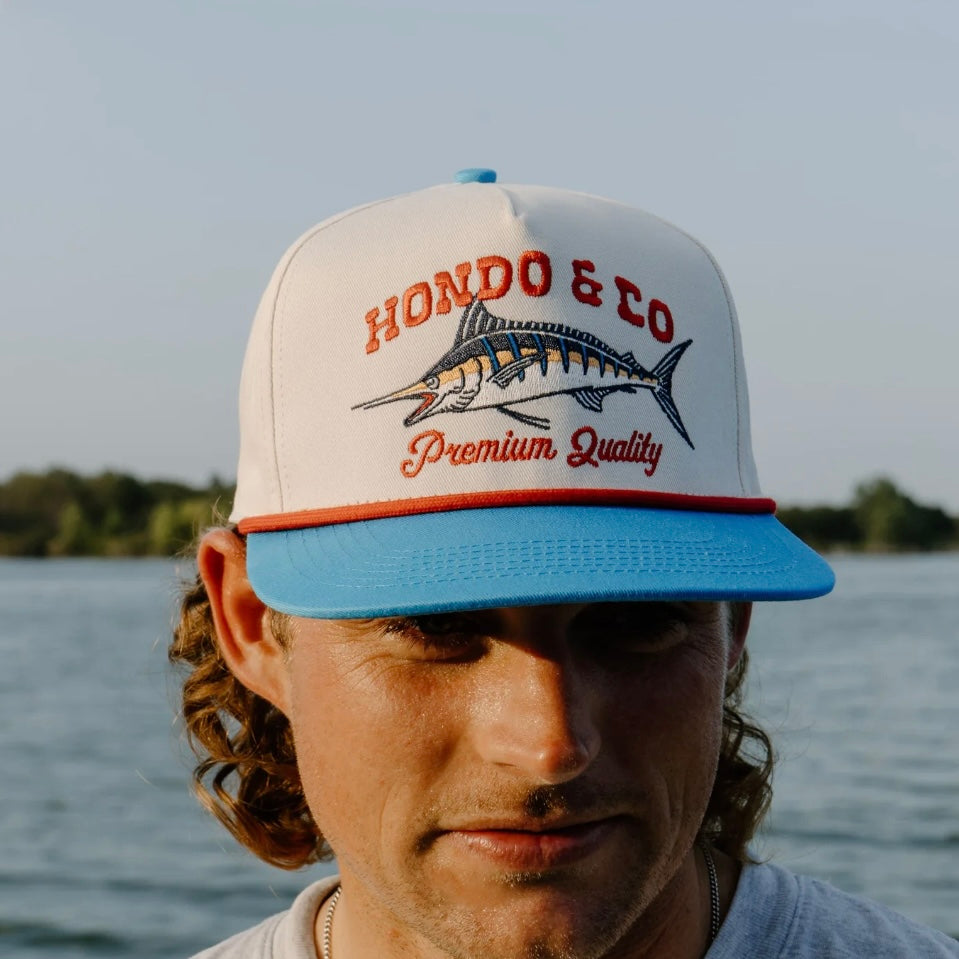 Vintage Marlin Rope Hat
