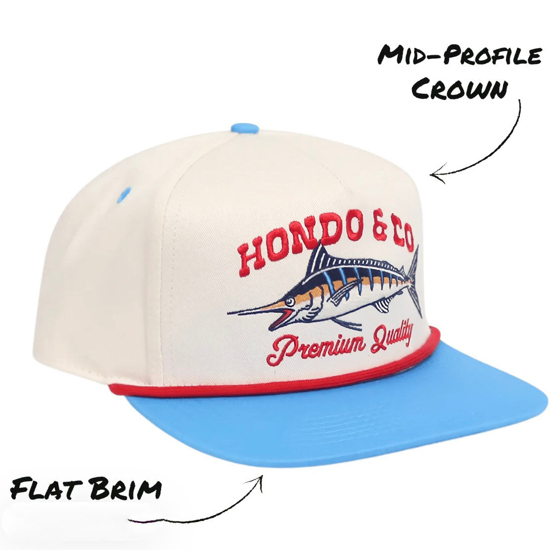 Vintage Marlin Rope Hat