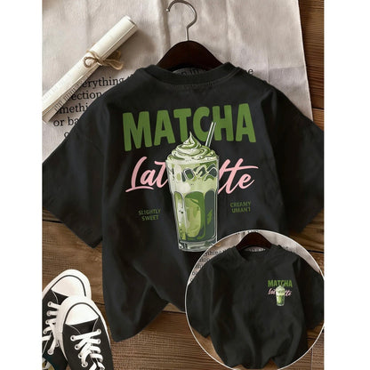 Matcha Latte Graphic T-Shirt/Sweatshirt/Hoodie