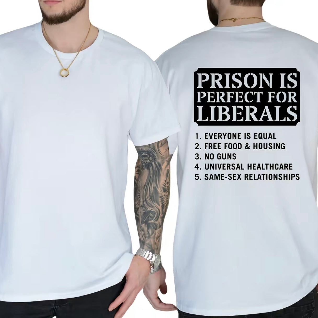 Prison is Perfect For Liberals T-Shirt/Sweatshirt/Hoodie