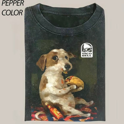 Dog Chill With Taco Bell Vintage T-Shirt/Sweatshirt/Hoodie