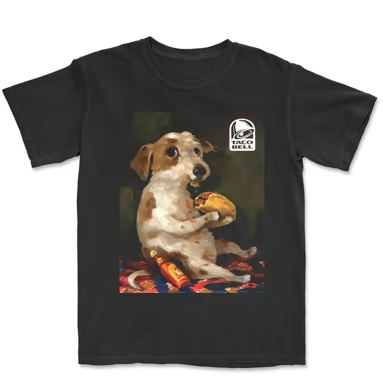Dog Chill With Taco Bell Vintage T-Shirt/Sweatshirt/Hoodie