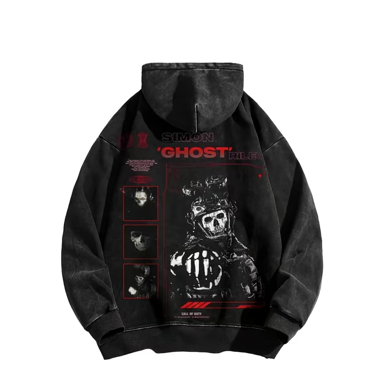 Simon Ghost Riley Skull Mask Warrior COD:Modern Warfare II T-Shirt/Sweatshirt/Hoodie