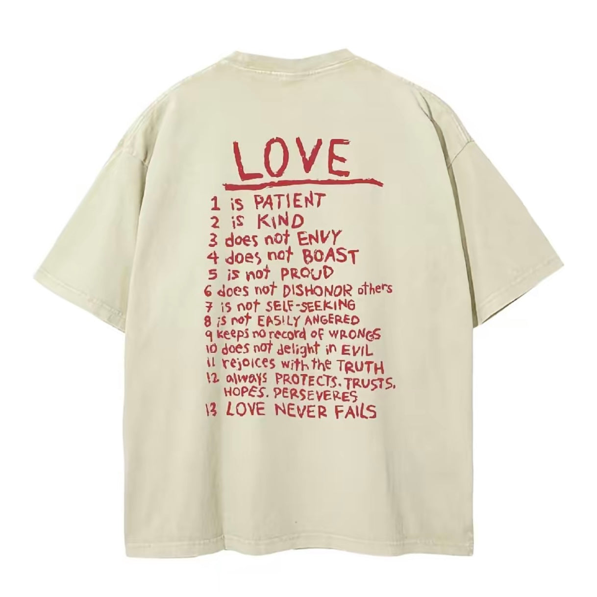 Women's Love Like Jesus Washed T-Shirt/Sweatshirt/Hoodie
