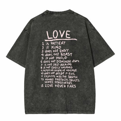 Women's Love Like Jesus Washed T-Shirt/Sweatshirt/Hoodie