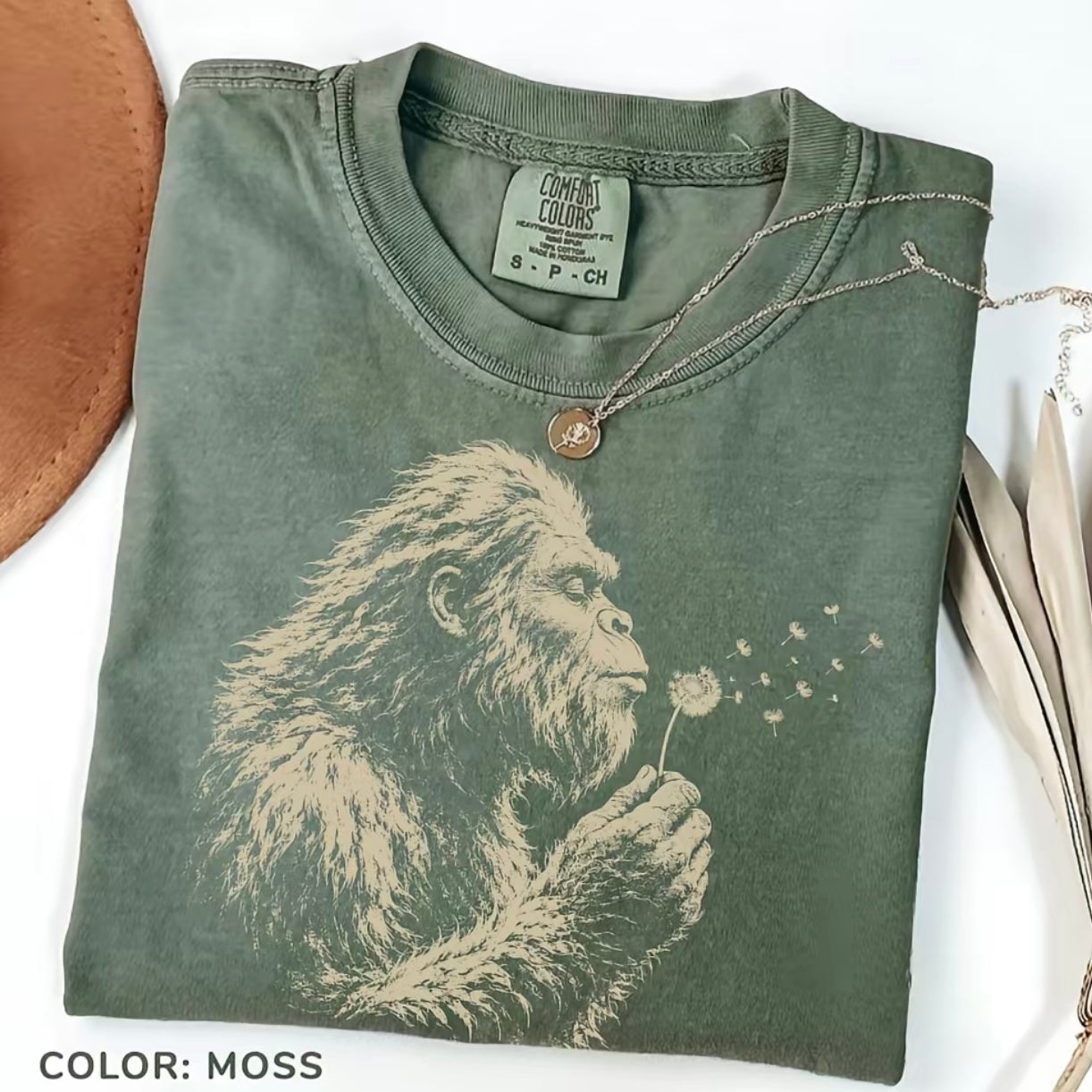 Bigfoot Dandelion Vintage T-Shirt/Sweatshirt/Hoodie