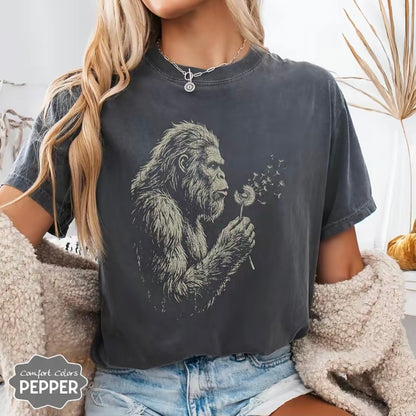 Bigfoot Dandelion Vintage T-Shirt/Sweatshirt/Hoodie