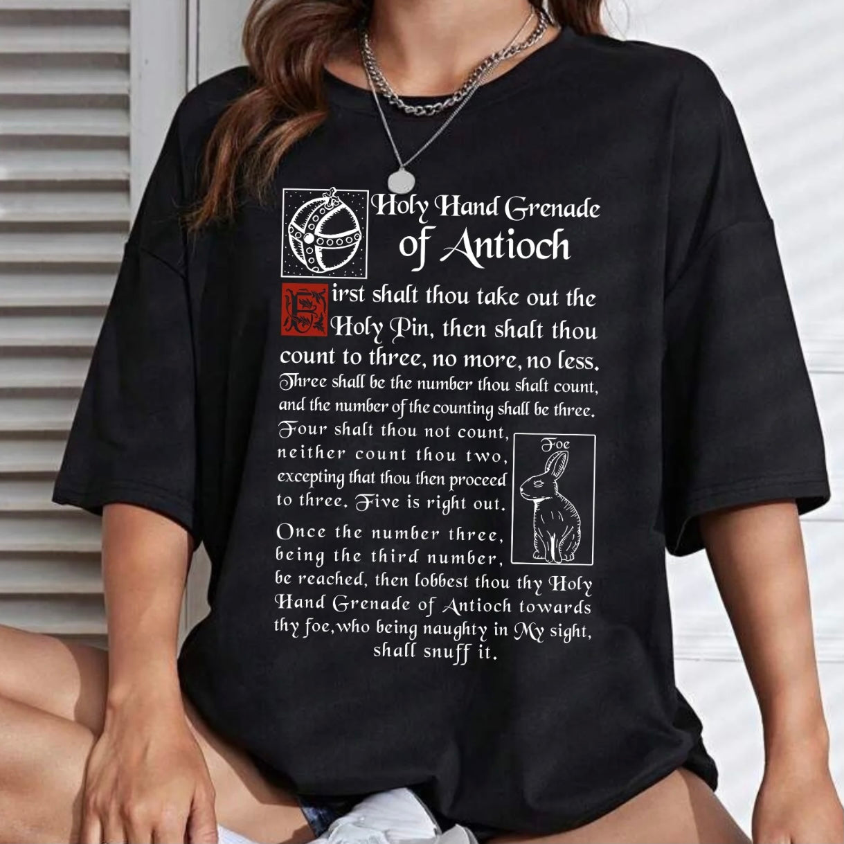 The Holy Hand Grenade of Antioch T-Shirt/Sweatshirt/Hoodie