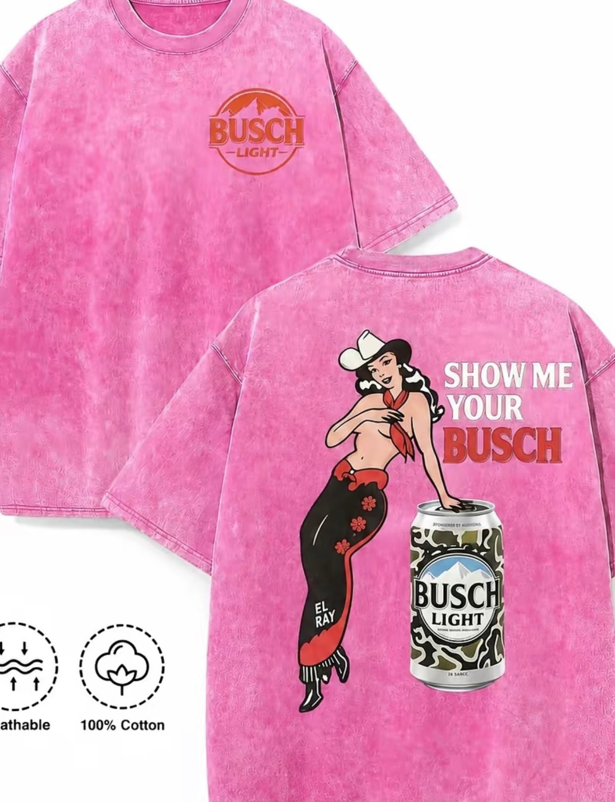 Pin Up Cowgirl Drinking T-Shirt/Sweatshirt/Hoodie