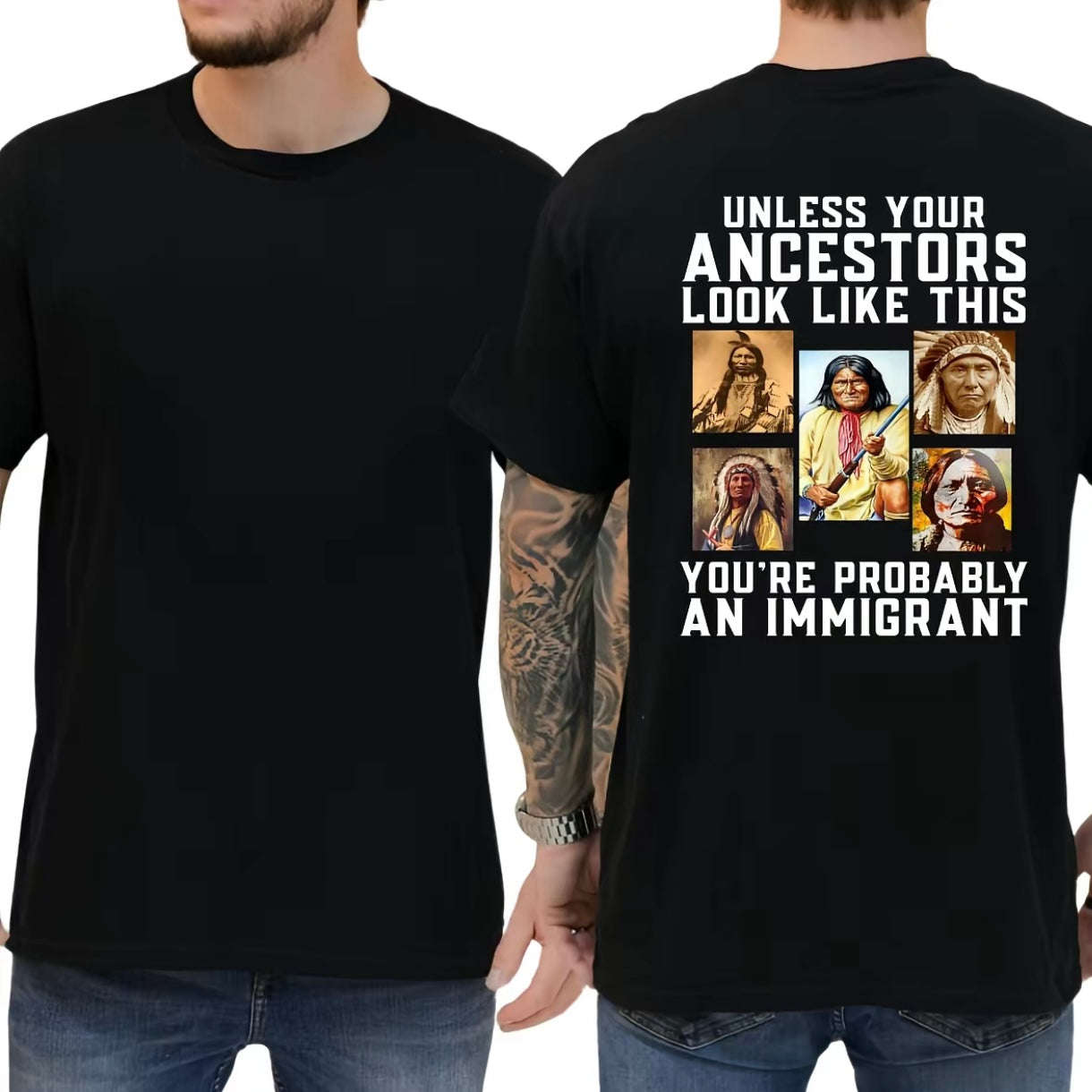 Unless Your Ancestors Look Like This T-Shirt/Sweatshirt/Hoodie