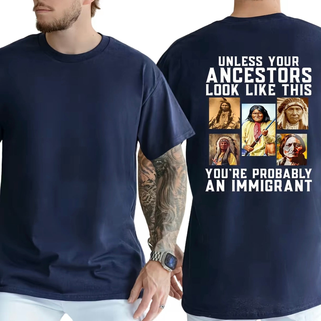 Unless Your Ancestors Look Like This T-Shirt/Sweatshirt/Hoodie