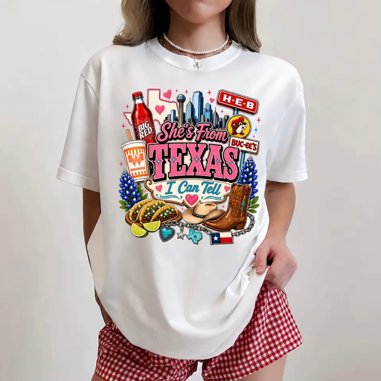 She's From Texas I Can Tell T-Shirt/Sweatshirt/Hoodie
