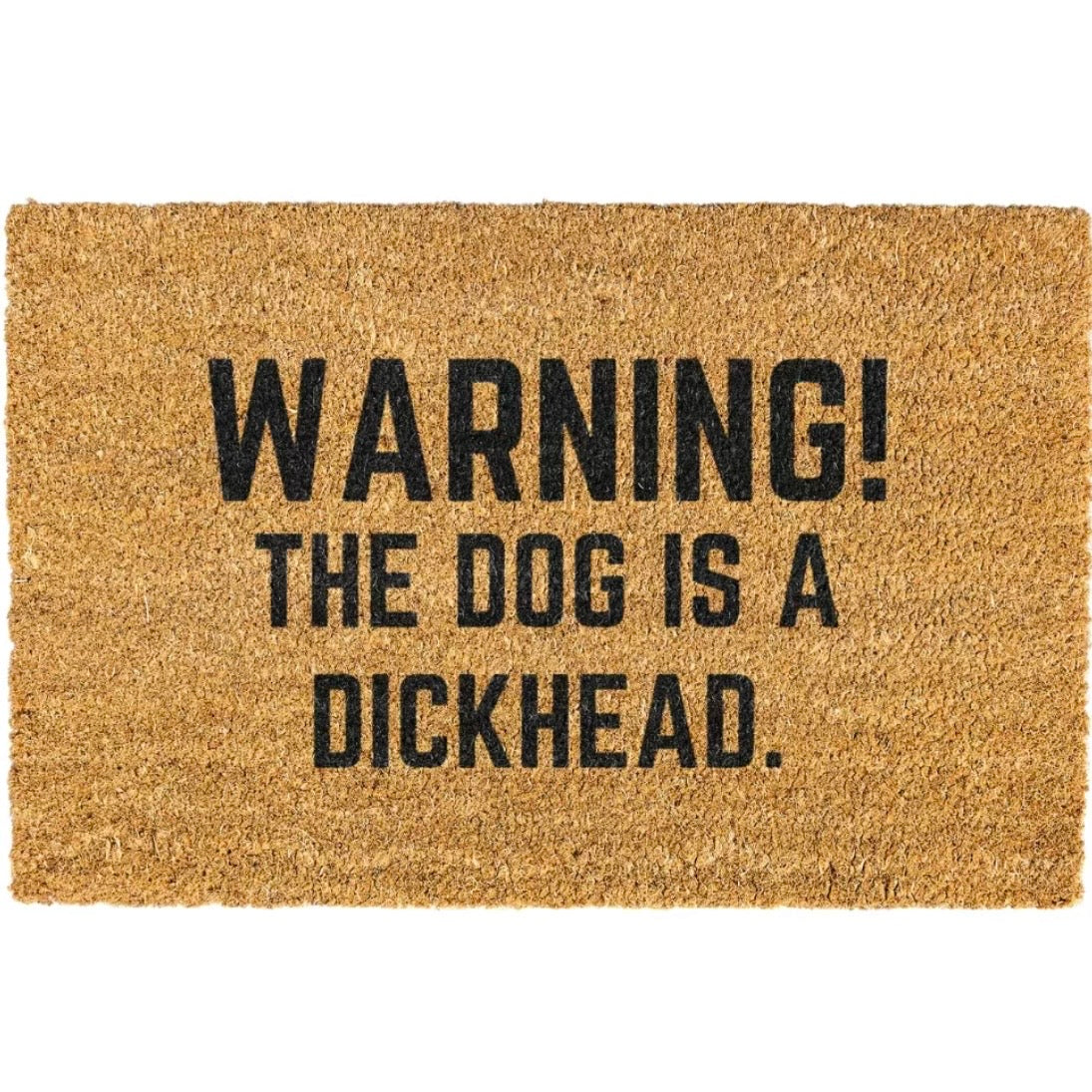 Funny Dog/Cat Warning Doormat