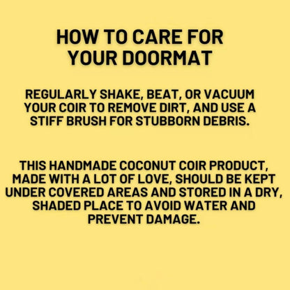 Funny Dog/Cat Warning Doormat