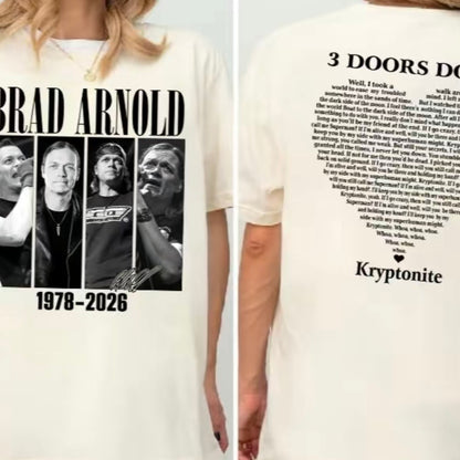 Brad Arnold 3 Doors Down Singer T-Shirt/Sweatshirt/Hoodie