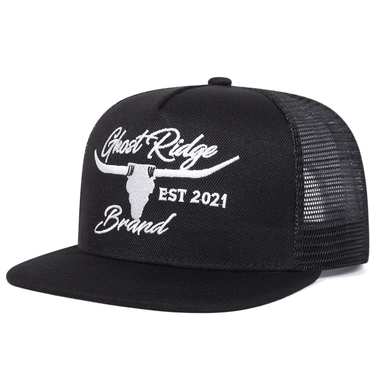 Cow Head Letter Graphic Unisex All-Season Trucker Hat Baseball Cap