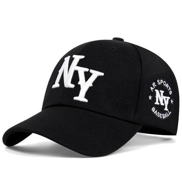 NY Letter Embroidered Unisex All-Season Hat Baseball Cap