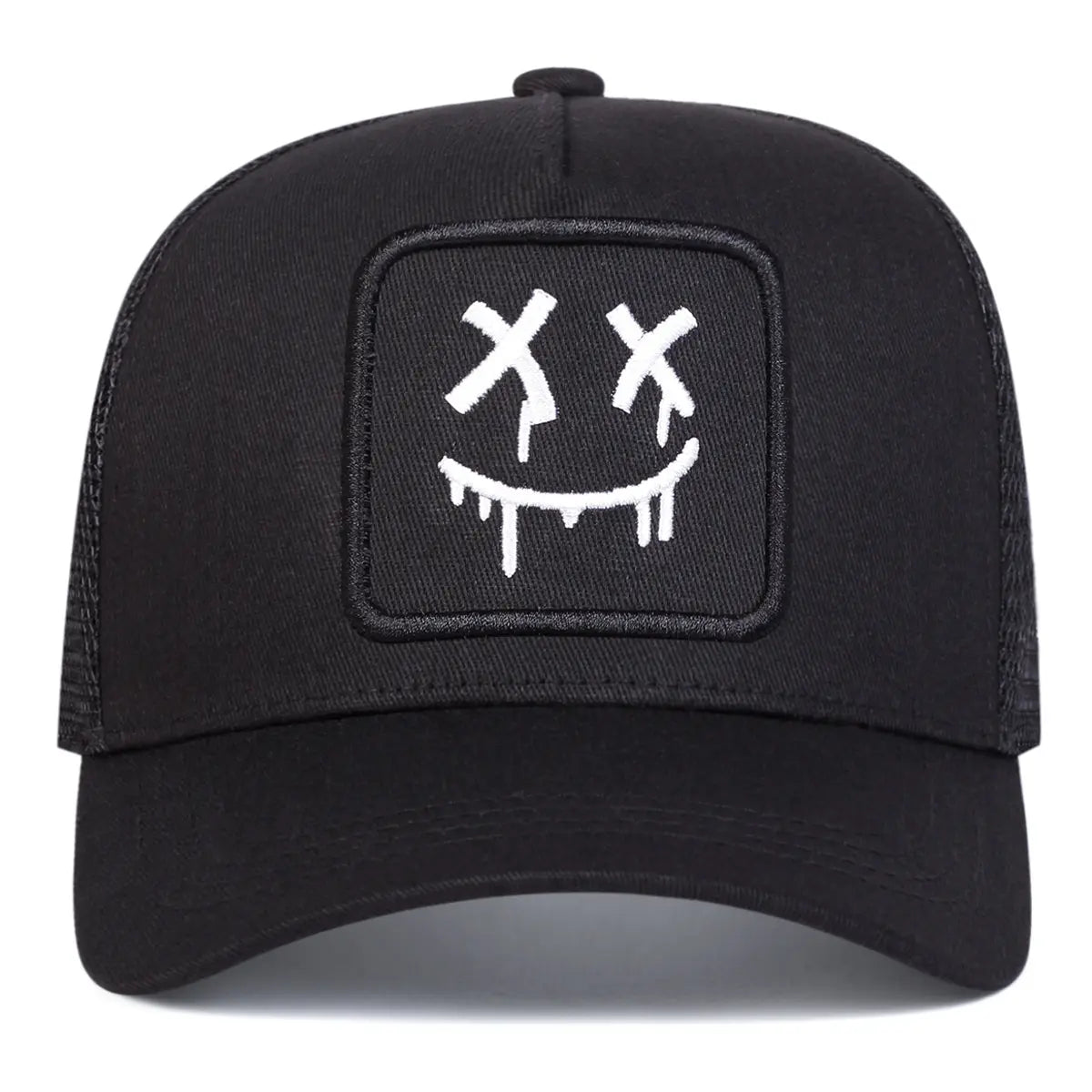 Cartoon Ghost Face Embroidered Unisex All-Season Hat Baseball Cap