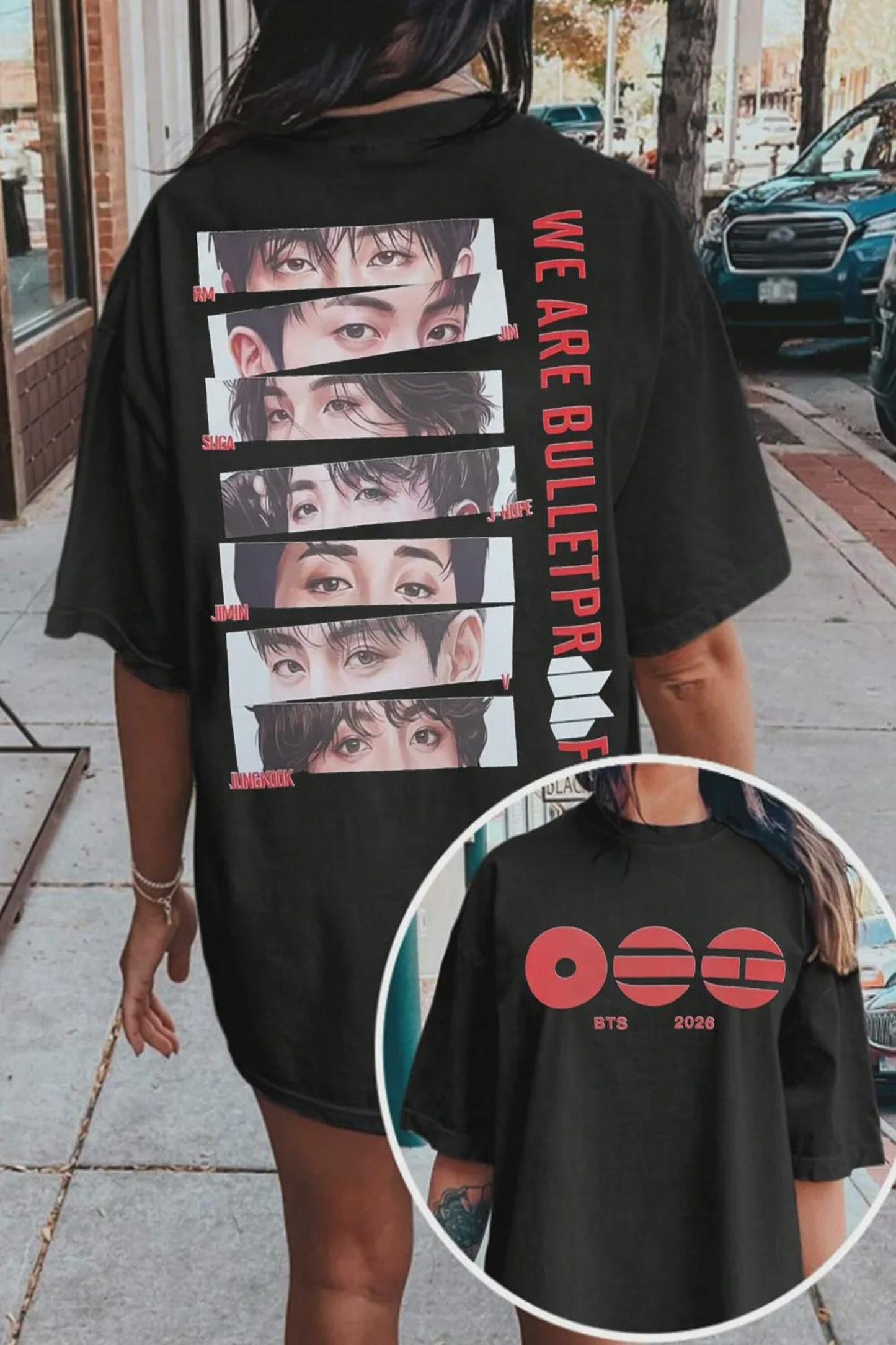 BTS We Are Bulletproof Tour 2026 T-Shirt/Sweatshirt/Hoodie
