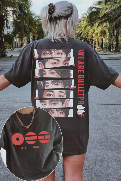 BTS We Are Bulletproof Tour 2026 T-Shirt/Sweatshirt/Hoodie