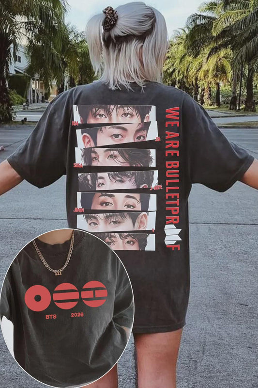 BTS We Are Bulletproof Tour 2026 T-Shirt/Sweatshirt/Hoodie