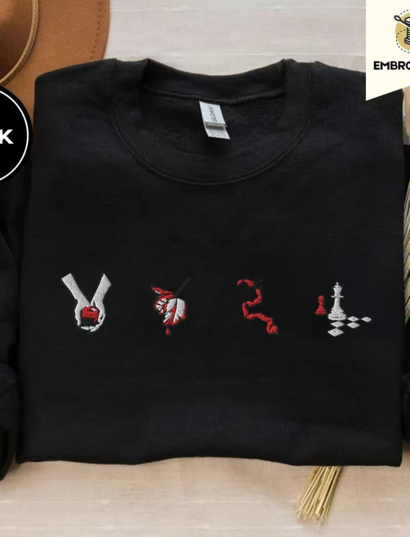 Twilight Embroidered T-Shirt/Sweatshirt/Hoodie