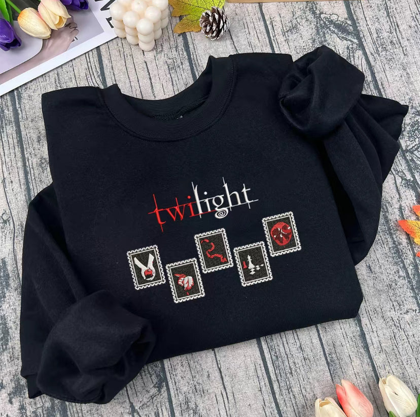 Twilight Embroidered T-Shirt/Sweatshirt/Hoodie